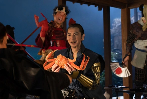 Кадр из дорамы Что бы сделал Иэясу