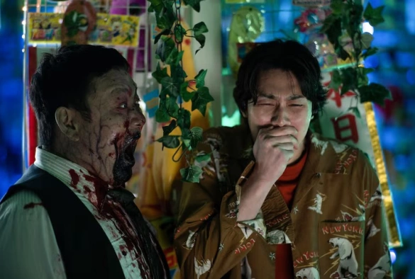 Кадр из дорамы Зомби-апокалипсис и список из 100 дел, что я выполню перед смертью