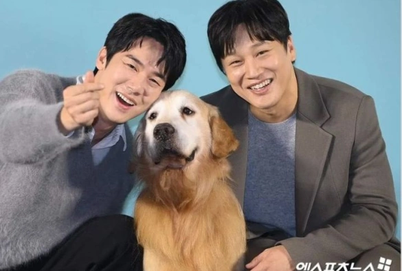 Кадр из дорамы Мой пёс Руни