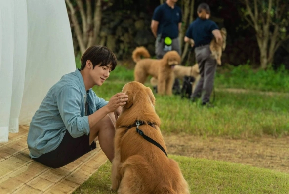 Кадр из дорамы Мой пёс Руни