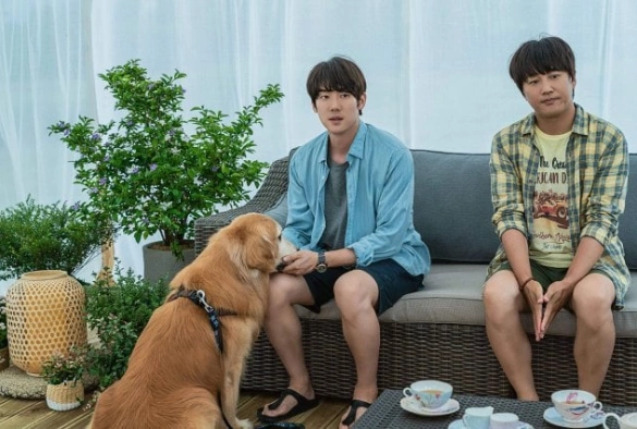 Кадр из дорамы Мой пёс Руни