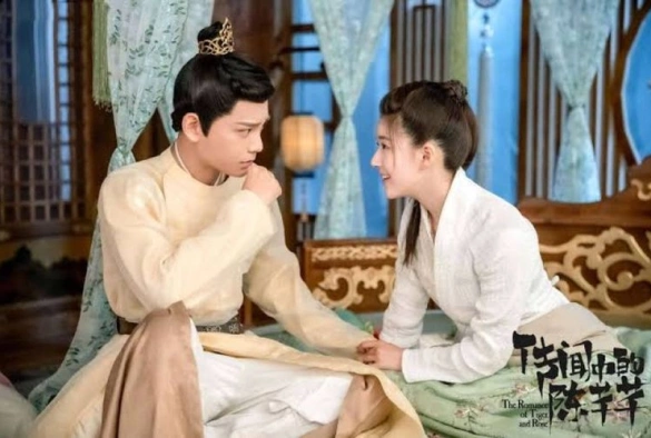 Кадр из дорамы Роман тигра и розы