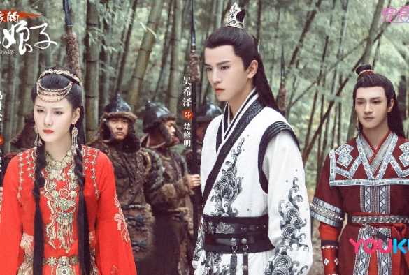 Кадр из дорамы Леди генерала