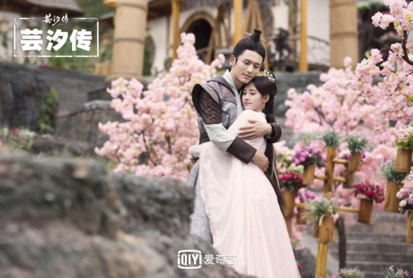 Кадр из дорамы Легенда о Юньси