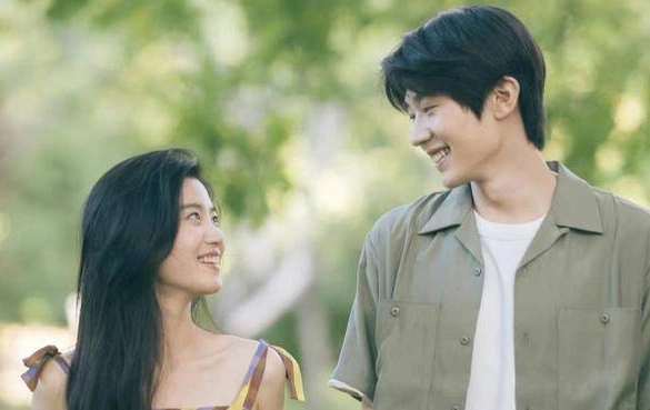 Кадр из дорамы Встреча с тобой — это удача для меня