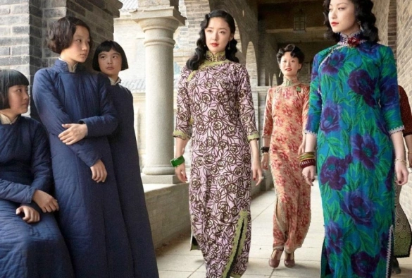 Кадр из дорамы Цветы войны