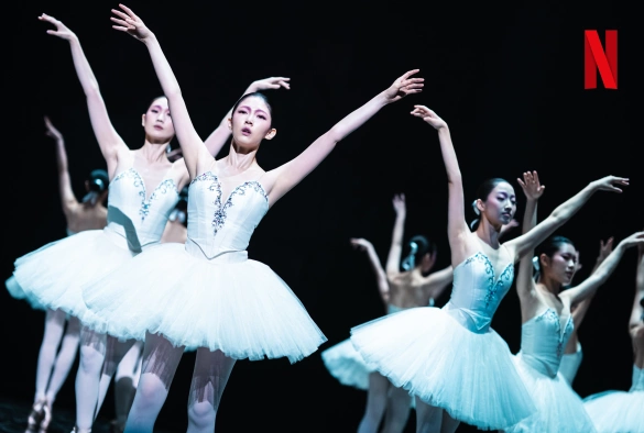 Кадр из дорамы Балерина