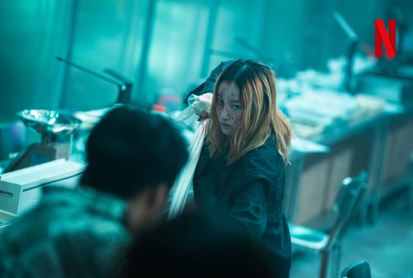 Кадр из дорамы Балерина