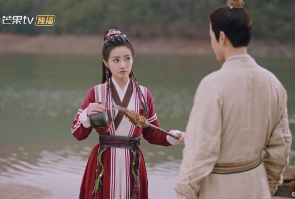 Кадр из дорамы Романтика сказочной страны