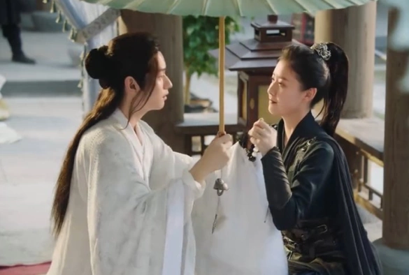 Кадр из дорамы Генерал, я ваш покорный слуга