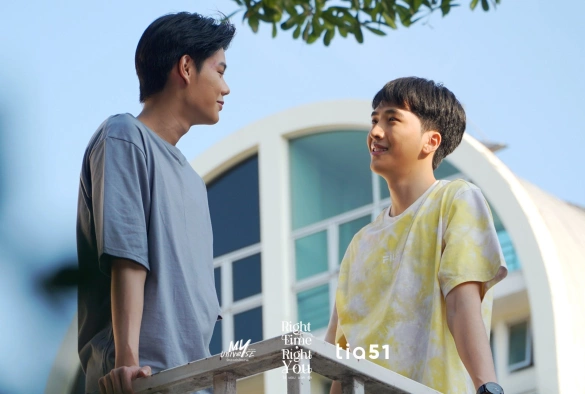 Кадр из дорамы Нравится говорить о любви