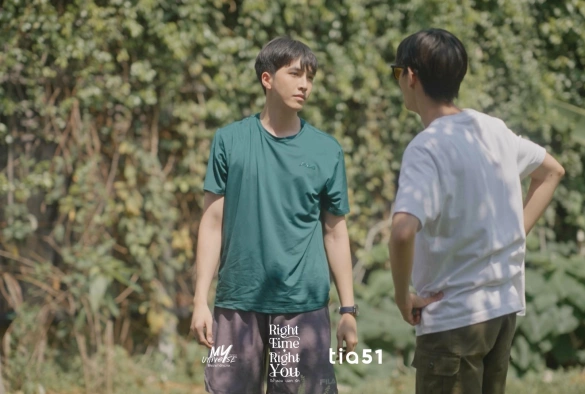 Кадр из дорамы Нравится говорить о любви