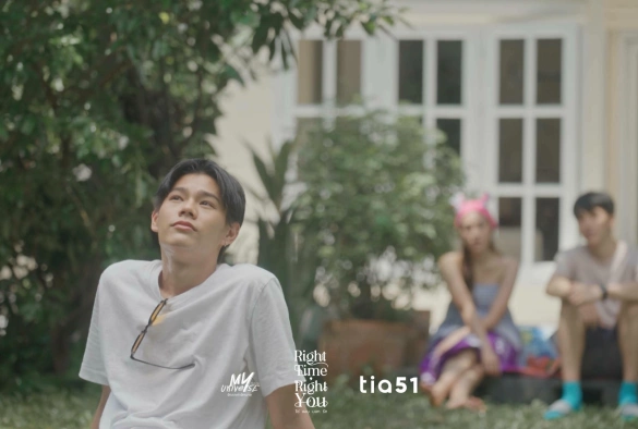 Кадр из дорамы Нравится говорить о любви