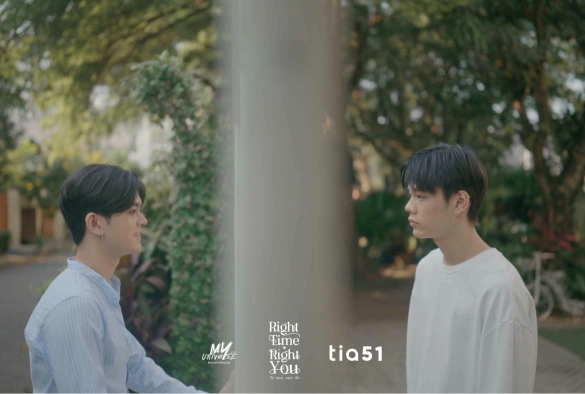 Кадр из дорамы Нравится говорить о любви