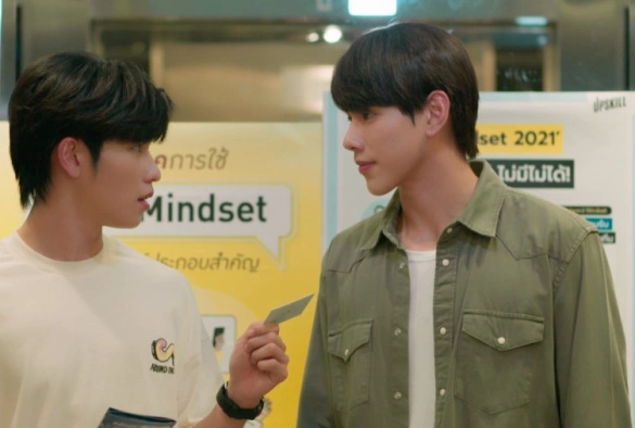 Кадр из дорамы Любовь в переводе