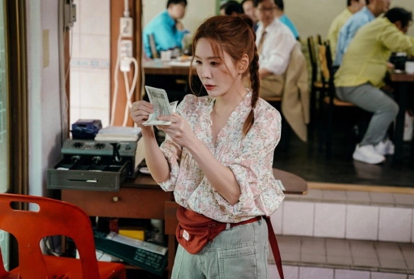 Кадр из дорамы Силачка Кан Нам Сун