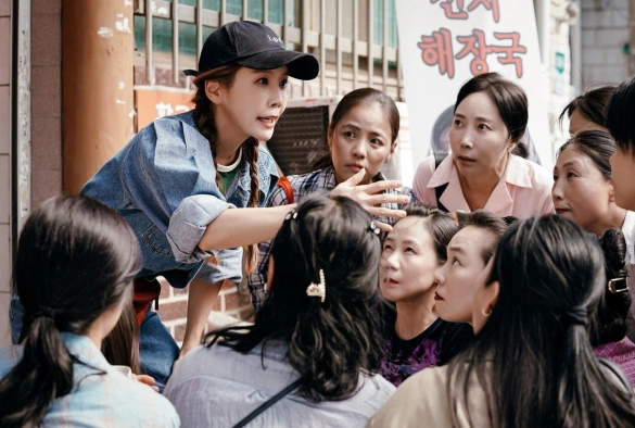 Кадр из дорамы Силачка Кан Нам Сун