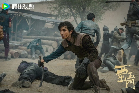 Кадр из дорамы К западу от Юймэня