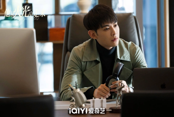 Кадр из дорамы Он вышел из огня