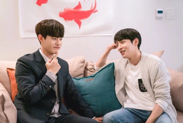 Кадр из дорамы Бон аппетит