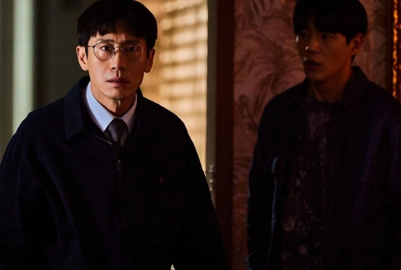 Кадр из дорамы Биография злодея