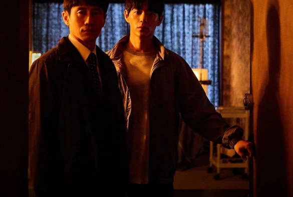 Кадр из дорамы Биография злодея