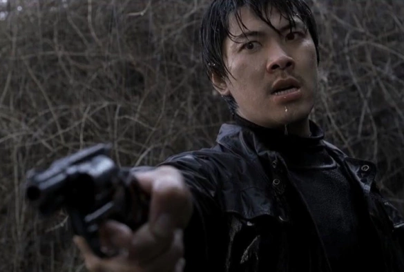 Кадр из дорамы Воспоминания об убийстве