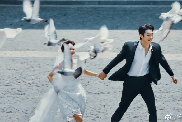 Кадр из дорамы Ты прекрасней звёздного неба