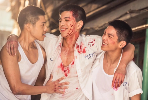 Кадр из дорамы Боевая рыбка