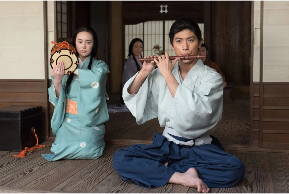 Кадр из дорамы Глава клана Наотора