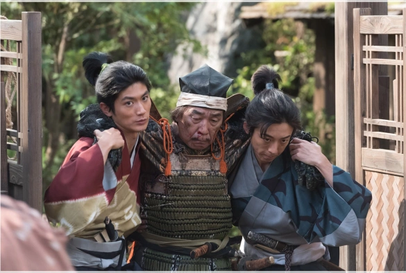 Кадр из дорамы Глава клана Наотора