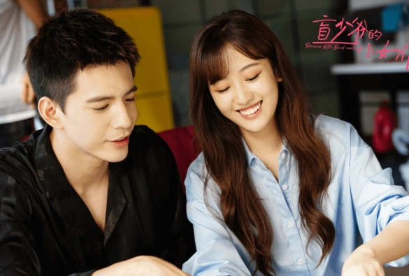 Кадр из дорамы Роман со слепым мастером