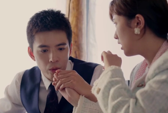 Кадр из дорамы Роман со слепым мастером