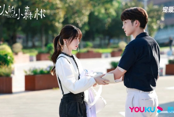 Кадр из дорамы Роман в маленьком лесу