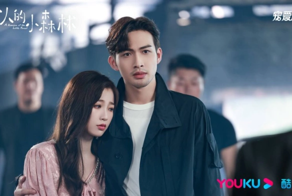 Кадр из дорамы Роман в маленьком лесу