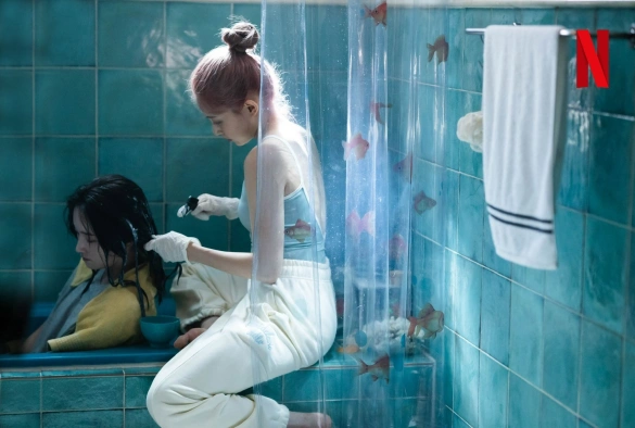 Кадр из дорамы Балерина