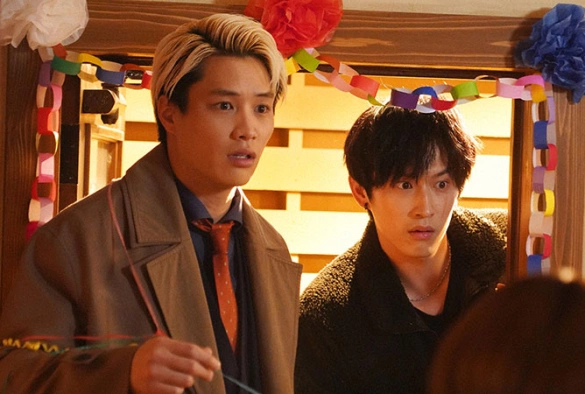 Кадр из дорамы Это любовь: Хулиган и девушка с белой тростью