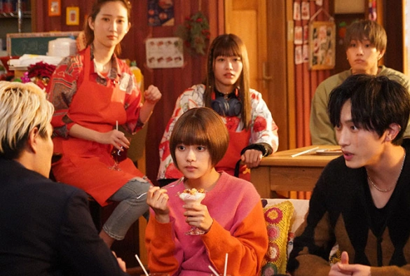 Кадр из дорамы Это любовь: Хулиган и девушка с белой тростью