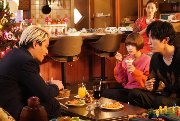 Кадр из дорамы Это любовь: Хулиган и девушка с белой тростью