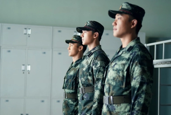 Кадр из дорамы Слава спецназа