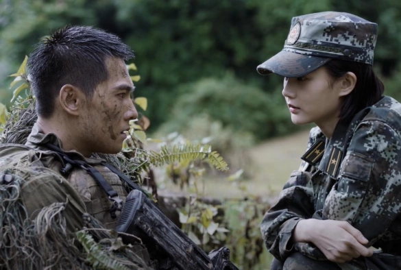 Кадр из дорамы Слава спецназа