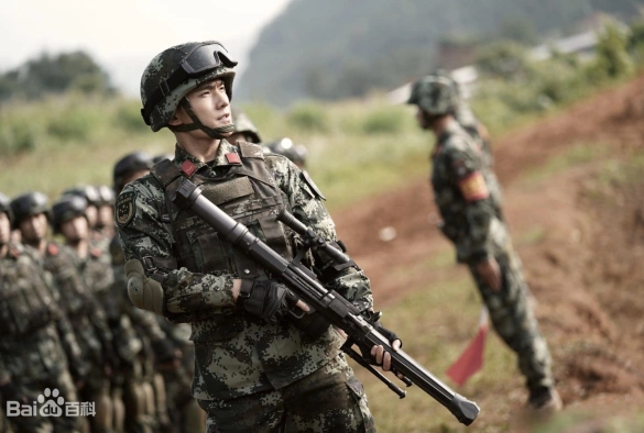 Кадр из дорамы Слава спецназа