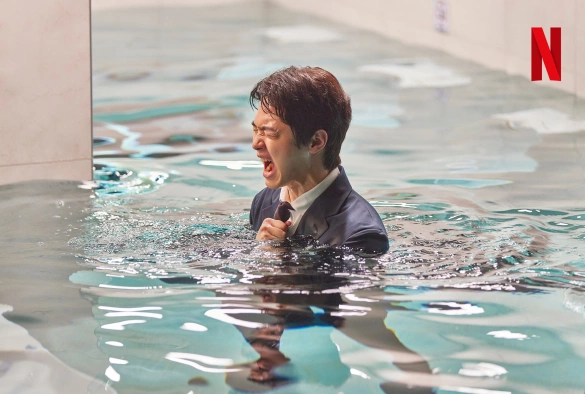 Кадр из дорамы Даже в психиатрическом отделении наступает утро