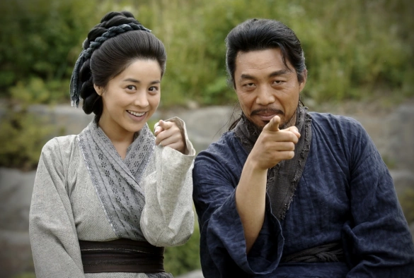 Кадр из дорамы Королева Сондок