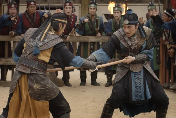 Кадр из дорамы Королева Сондок