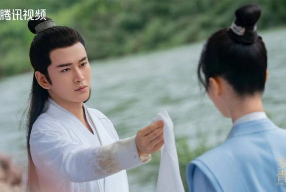 Кадр из дорамы Цветущие дни