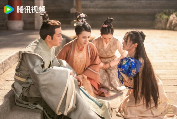 Кадр из дорамы Цветущие дни