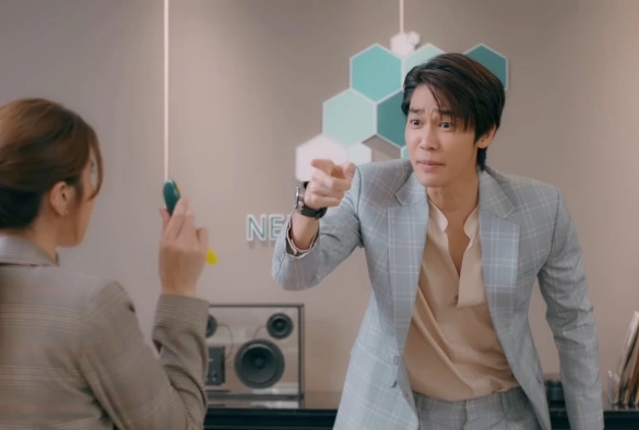 Кадр из дорамы Безликая любовь