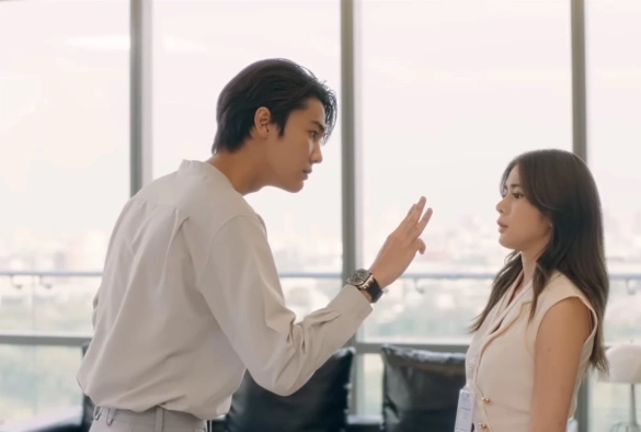 Кадр из дорамы Безликая любовь