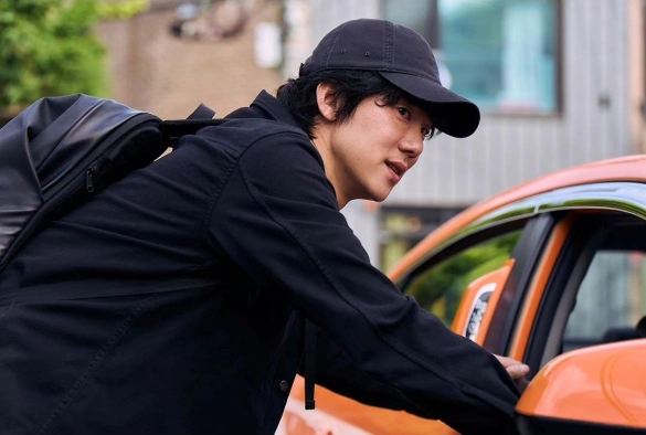 Кадр из дорамы Очень удачный день